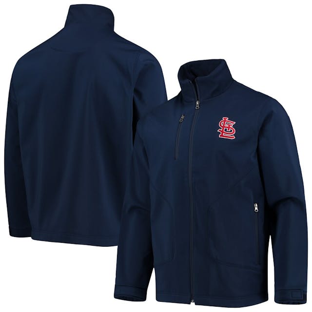 Men's St. Louis Cardinals G-III Sports by Carl Banks Navy Strong Side Full-Zip Jacket | MLB Shop