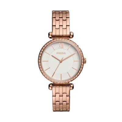 Fossil Tillie Three-Hand Rose Gold-Tone Stainless Steel Watch