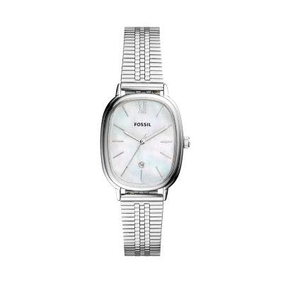 Fossil Lyla Three-Hand Date Stainless Steel Watch