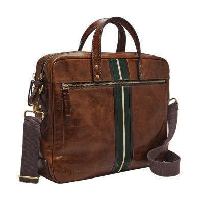 Fossil Haskell Double Zip Workbag