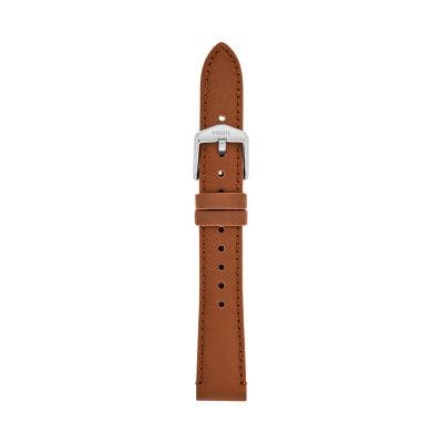Fossil 16mm Luggage Leather Watch Strap