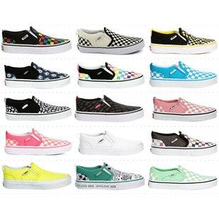 Vans Asher Kids Boys Girls Skate Shoes Sneakers Preschool Grade School NIB | Ebay
