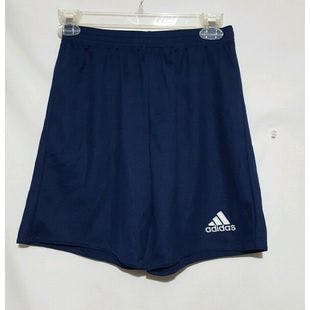 Boys Adidas Climalite dark blue white logo shorts extra large XL | Ebay