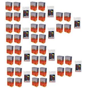 1000 Regular Card 3 x 4 Toploaders New top loaders + 1000 Ultra Pro Soft Sleeves  | eBay