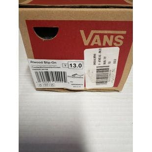 Vans Kids Shoes "Atwood" -- (Textile) Bk/HawaiianOcean | Ebay