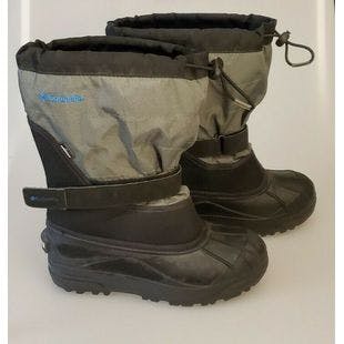 Columbia Powderbug Plus Waterproof Insulated Winter Snow Boots, Youth Boys Sz 6  | eBay