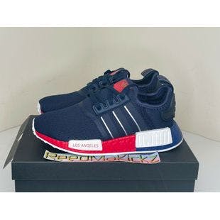 Adidas NMD R1 Los Angeles Collegiate Navy Red Kids Youth Junior Sizes FY6631  | eBay