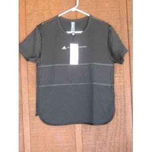 ADIDAS Stella McCartney Run Loose Short Sleeve Black T-shirt Size Small | Ebay
