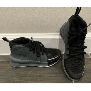 Under Armour Big Kids Basketball Shoe Size 6 Black Grey NWOB | Ebay