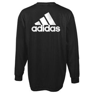 Adidas Tee Black Long Sleeve Crewneck Unisex- Kids Size L- 16 | Ebay