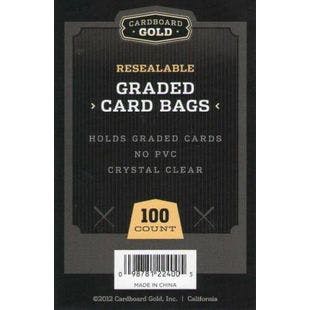 100 (1 Pack) Ultra CBG RESEALABLE GRADED CARD BAGS GB 98781224005 | eBay