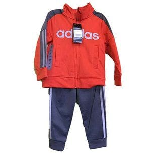 Adidas Boys' Tricot Jacket and Pant Set ( Orange) | Ebay