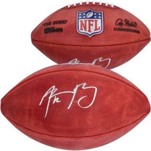 Aaron Rodgers Green Bay Packers Autographed Wilson Duke Full Color Pro Football  | eBay