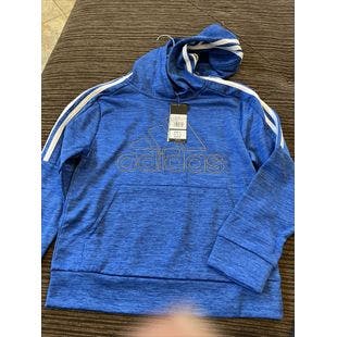 NWT Adidas boys active logo hoodie S(8) | Ebay