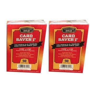 100 Ct Card Saver I Cardboard Gold PSA Graded Semi Rigid Holders CS1 - Free Ship 98781072217 | eBay