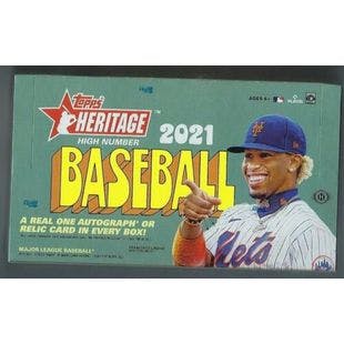 2021 Topps Heritage High Number Factory Sealed Hobby Box  | eBay