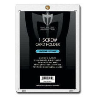 (5) 1 SCREW CARD HOLDERS 120 pt SUPER THICK CARD MAX SPORTS PROTECTORS BASEBALL 817202020398 | eBay