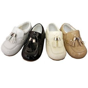 BABY TODDLER BOYS SMART SPANISH PAGE BOY WEDDING OCCASION DRESS SHOES LOAFERS | Ebay