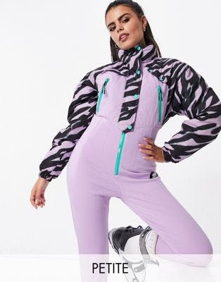 ASOS 4505 Petite ski all in one '80s printed ski suit | ASOS