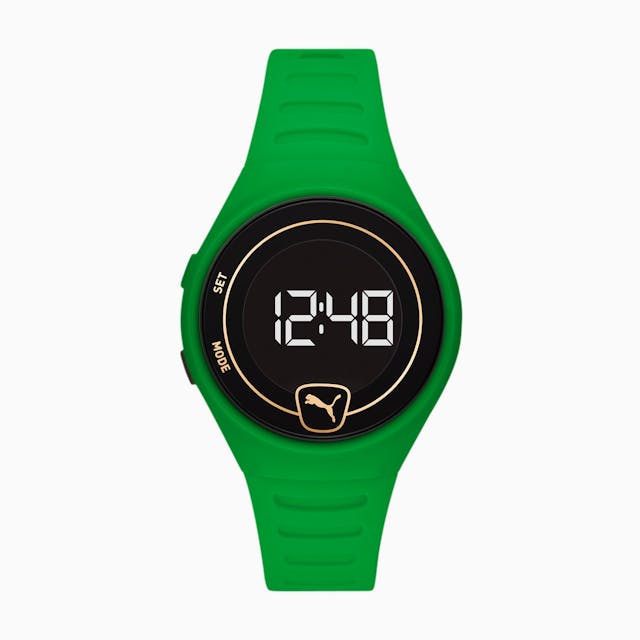 PUMA Forever Faster WH Green Digital Watch