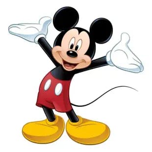  5 in. x 19 in. Mickey and Friends Mickey Mouse Peel and Stick Giant Wall Decal (9-Piece) | The Home Depot