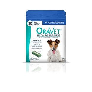 ORAVET Hygiene Dental Chews for Small Dogs, 10 - 24 lbs, 30 count - Chewy