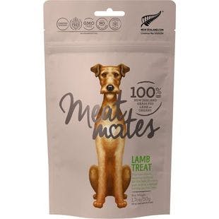 MEAT MATES Lamb Freeze-Dried Raw Dog Treats, 1.7-oz bag - Chewy