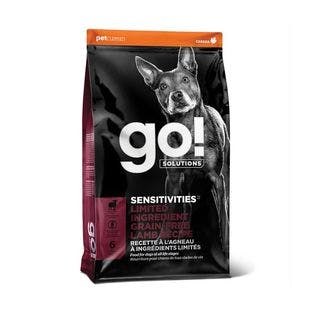 GO! Solutions SENSITIVITIES Limited Ingredient Lamb Grain-Free Dry Dog Food, 22-lb bag - Chewy