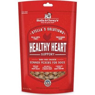 STELLA & CHEWY'S Stella's Solutions Healthy Heart Support Chicken Freeze-Dried Raw Dog Food, 13-oz bag - Chewy
