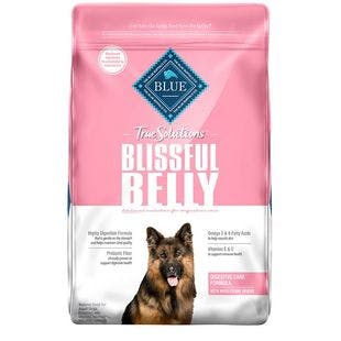 BLUE BUFFALO True Solutions Blissful Belly Digestive Care Formula Dry Dog Food, 11-lb bag - Chewy