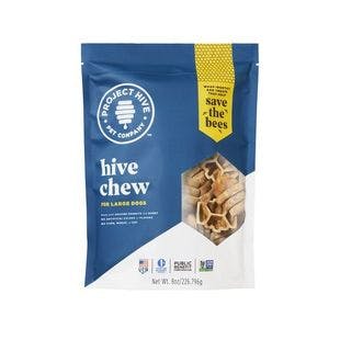 PROJECT HIVE PET COMPANY Chews Large Hard Chew Dog Treats, 8-oz bag - Chewy