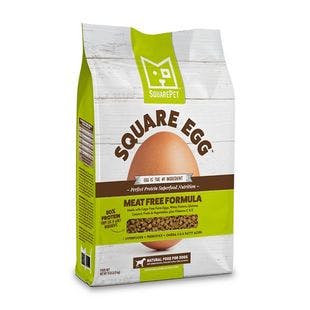SQUAREPET Square Egg Meat Free Formula Dry Dog Food, 19.8-lb bag - Chewy