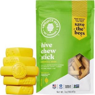 PROJECT HIVE PET COMPANY Chew Toy, Small + Chew Sticks Small Hard Chew Dog Treats, 7-oz bag - Chewy
