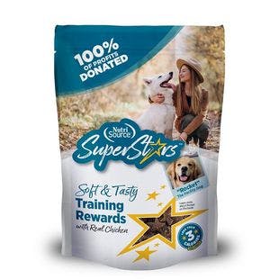 NUTRISOURCE Super Star Training Chicken Flavor Dog Treats, 6-oz - Chewy