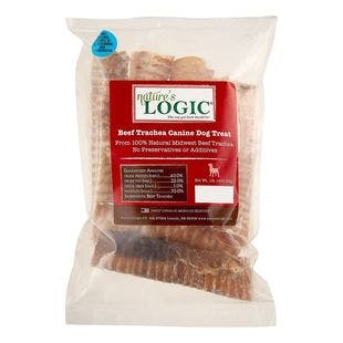 NATURE'S LOGIC Beef Trachea Dog Treats, 1-lb bag - Chewy