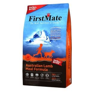 FIRSTMATE Small Bites Limited Ingredient Diet Grain-Free Australian Lamb Meal Formula Dry Dog Food, 14.5-lb bag - Chewy