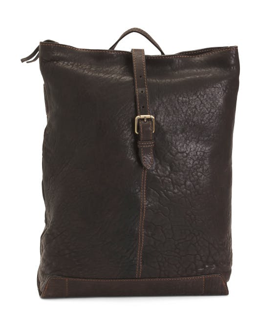 Made In Italy Leather Backpack | Women | T.J.Maxx