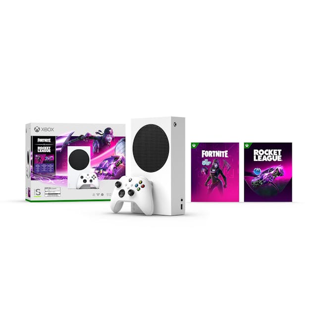 Microsoft Xbox Series S Digital Edition Fortnite and Rocket League System Bundle | Game Stop