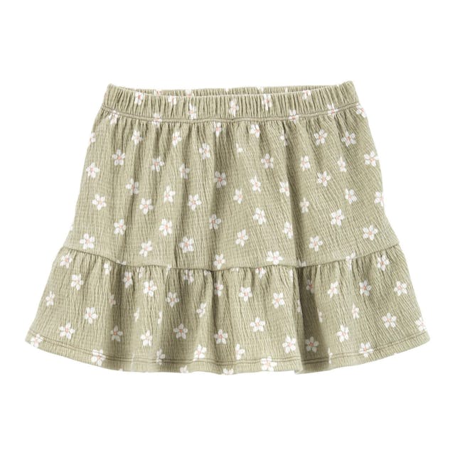 Toddler Girl Carter's Floral Crinkle Skirt
