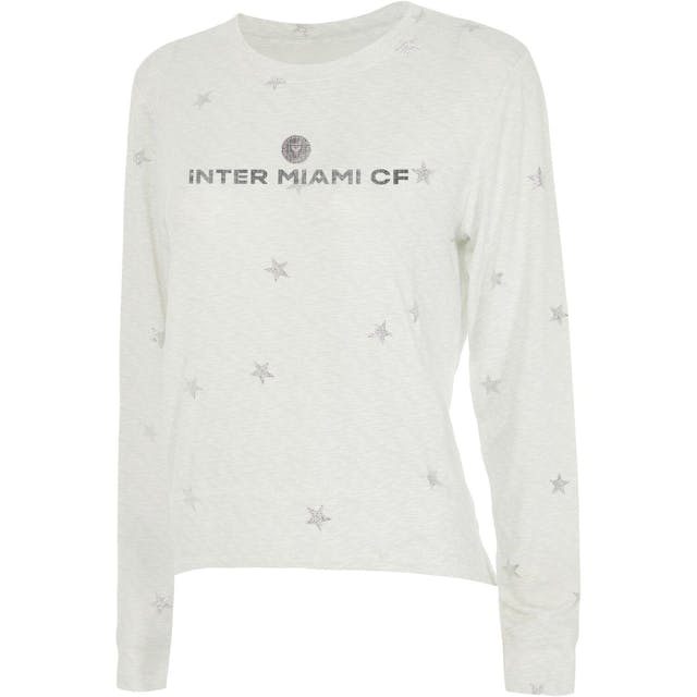 Women's Concepts Sport White Inter Miami CF Accolade Long Sleeve Top