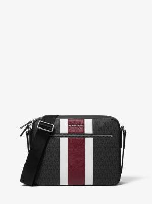 Hudson Logo Stripe Camera Bag | Michael Kors