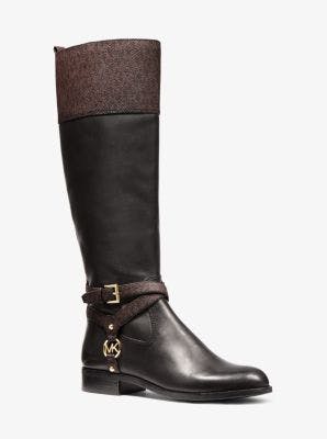 Preston Two-tone Leather Boot | Michael Kors