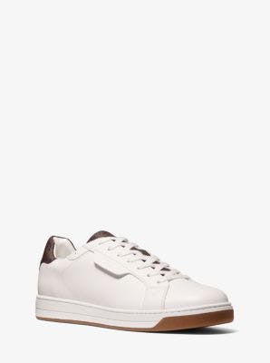 Keating Leather And Logo Sneaker | Michael Kors