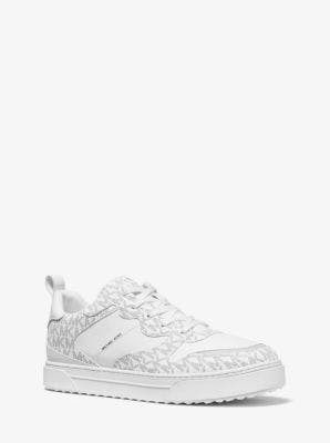 Baxter Logo And Leather Sneaker  | Michael Kors