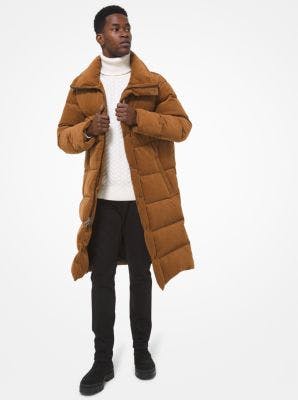 Quilted Cotton Puffer Coat | Michael Kors