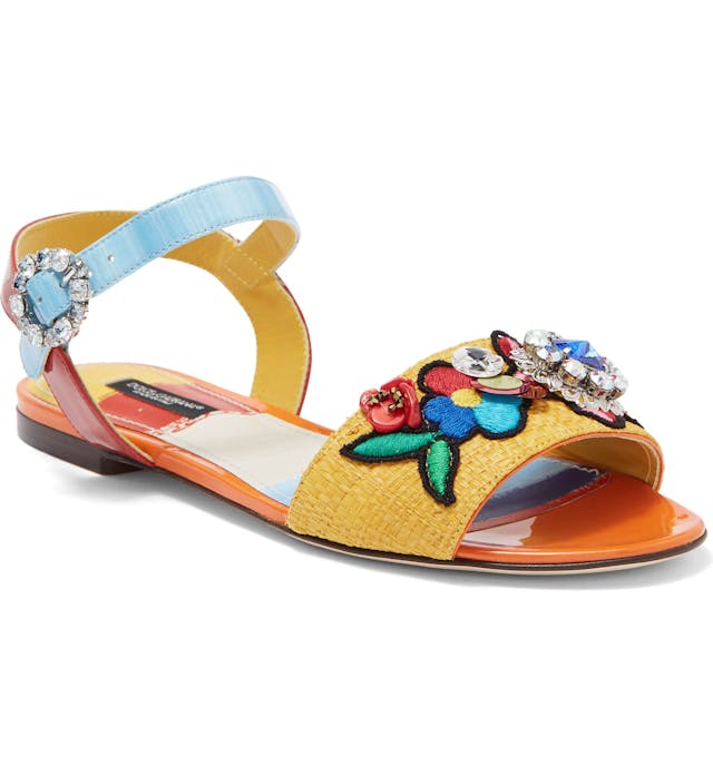 Dolce&Gabbana Ankle Strap Sandal | Nordstromrack