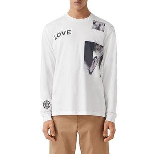 Burberry Love Long Sleeve Graphic Tee | Nordstrom