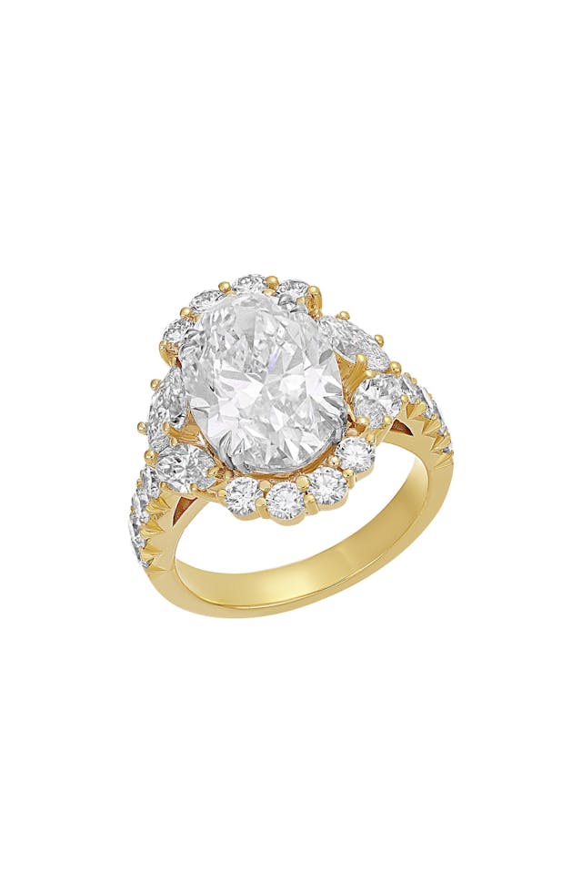 Bony Levy Oval Diamond Luxe Ring | Nordstrom
