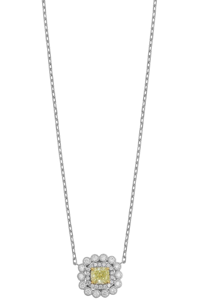 Bony Levy Yellow Diamond Pendant Necklace | Nordstrom