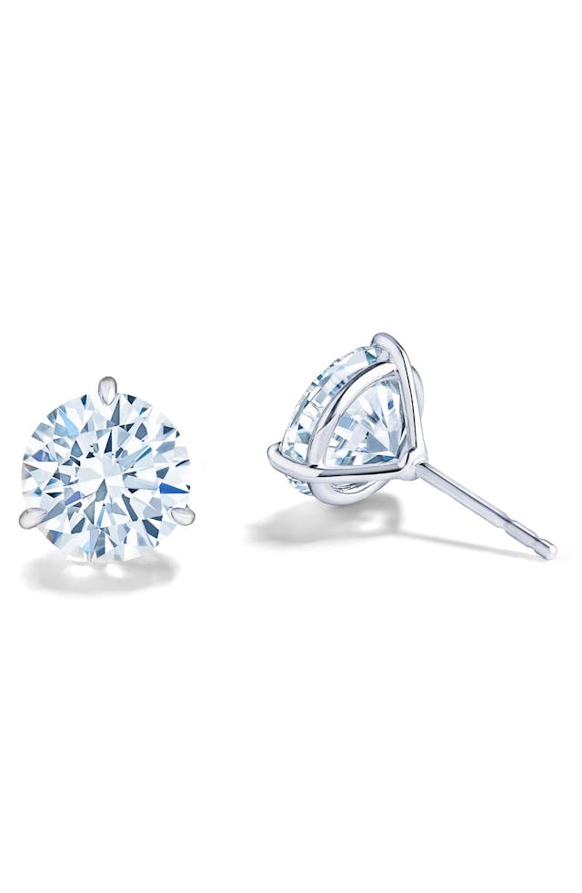 Kwiat Platinum Set Round Cut Diamond Stud Earrings - 0.70 ctw | Nordstrom